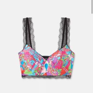 Versace Floral Summer Top
